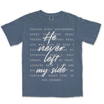 He Never Left My Side | Denim front
