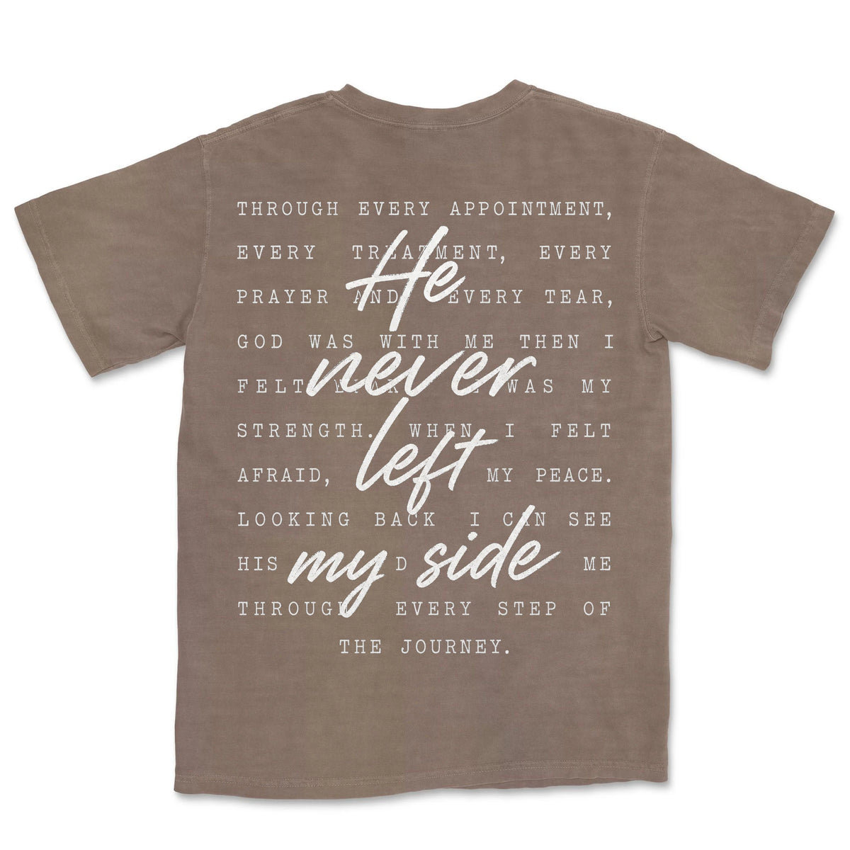 He Never Left My Side | Espresso back