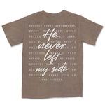 He Never Left My Side | Espresso back