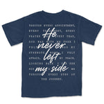 He Never Left My Side | Navy back