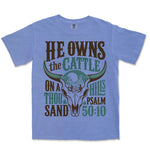 Cattle On A Thousand Hills | Flo Blue front
