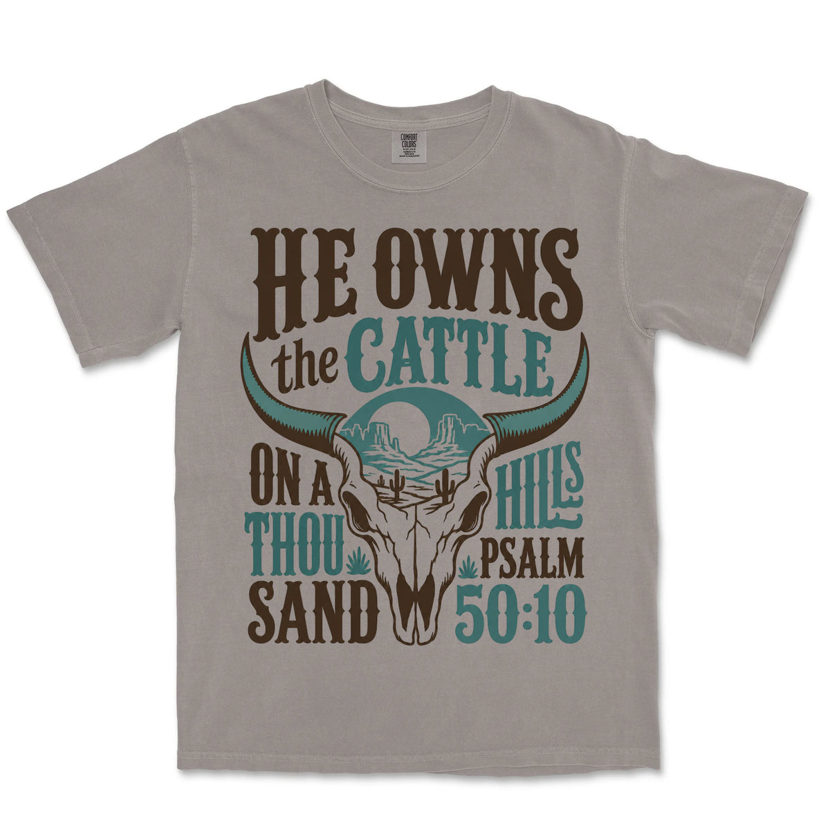 Cattle On A Thousand Hills | Grey front