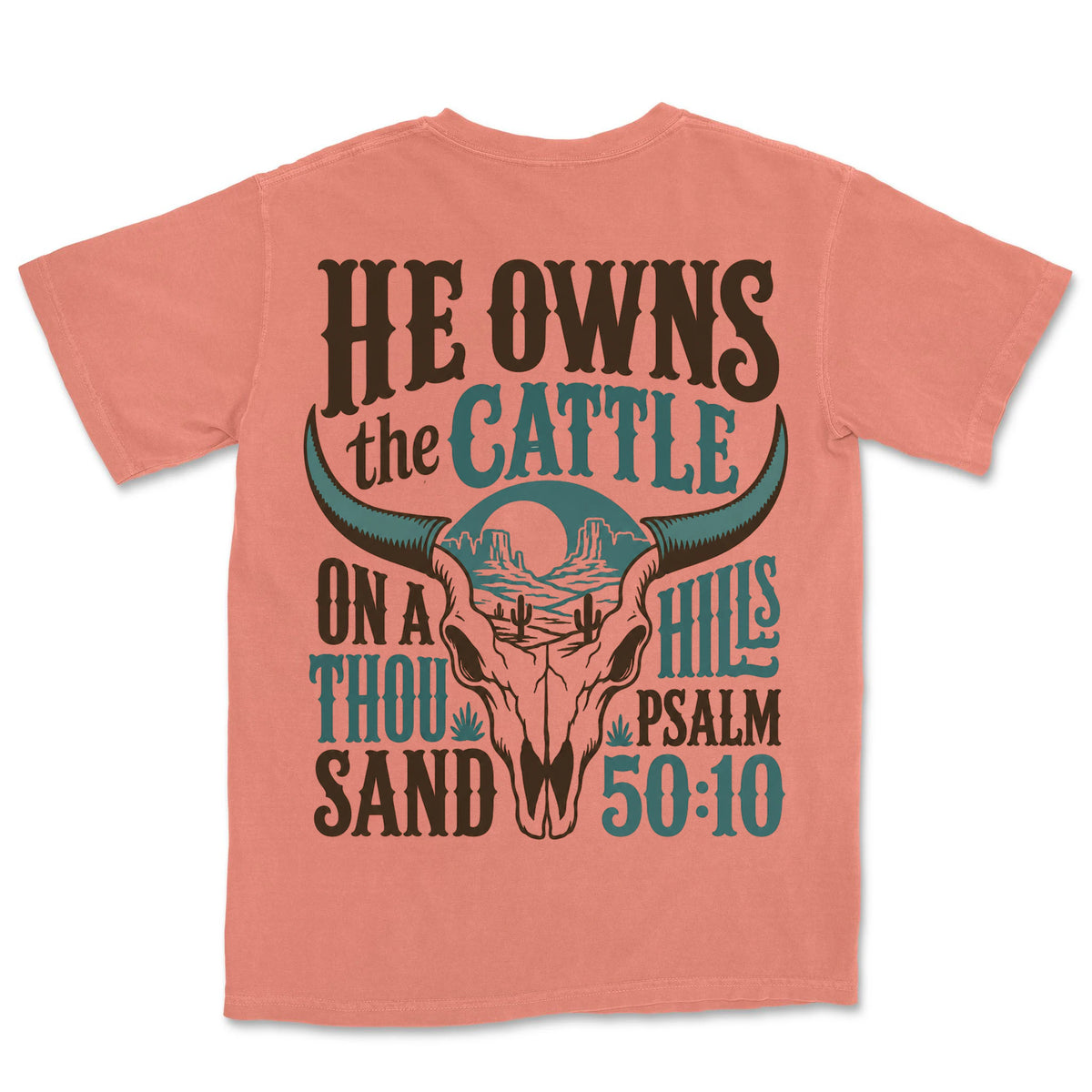 Cattle On A Thousand Hills | Terracotta back