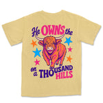 Thousand Hills Highland Cow | Butter back