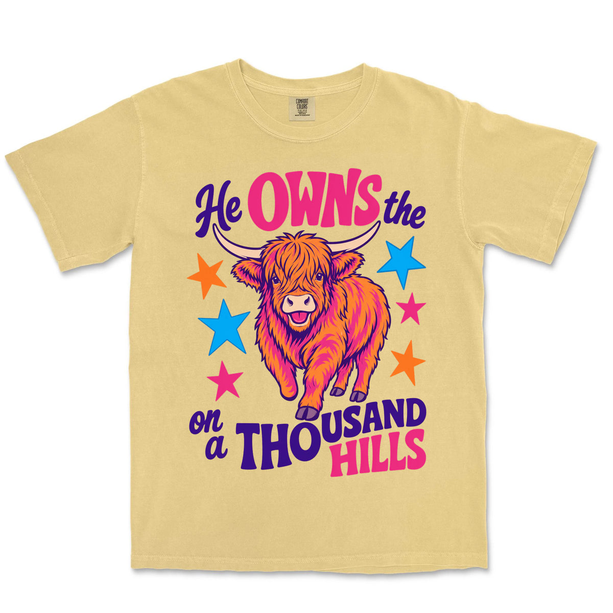 Thousand Hills Highland Cow | Butter front