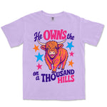 Thousand Hills Highland Cow | Orchid front