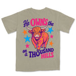 Thousand Hills Highland Cow | Sandstone back