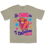 Thousand Hills Highland Cow | Sandstone front