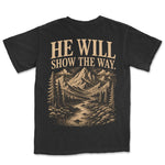He Will Show The Way | Black back