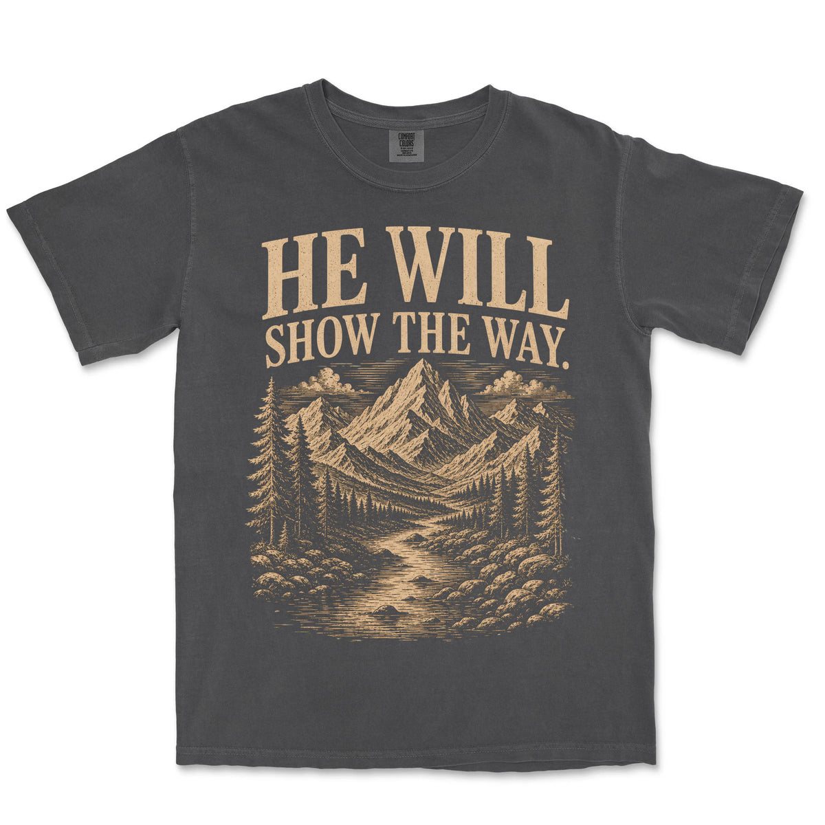 He Will Show The Way | Graphite front
