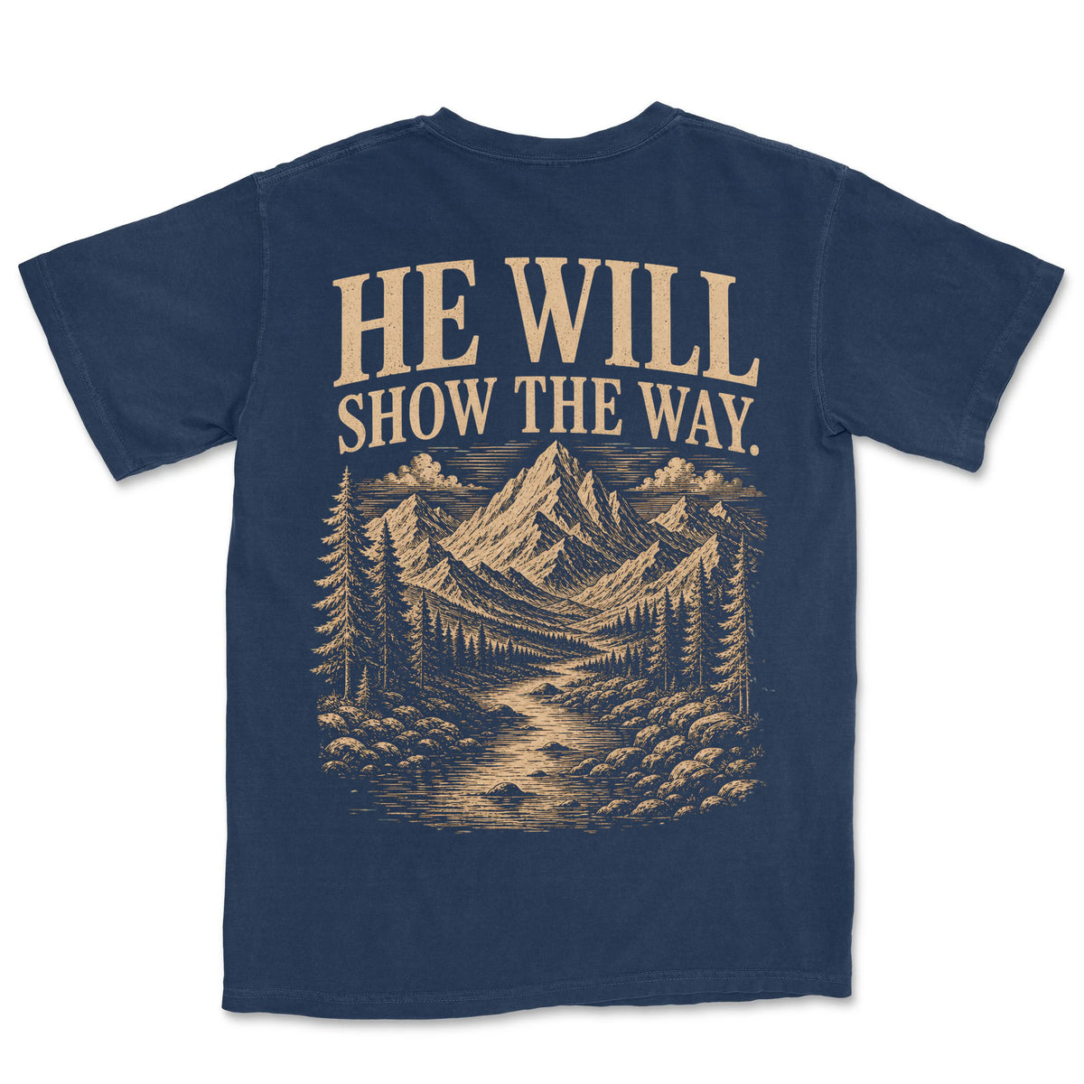 He Will Show The Way | Navy back