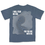 I Will Fear No Evil | Denim back