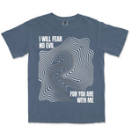 I Will Fear No Evil | Denim front