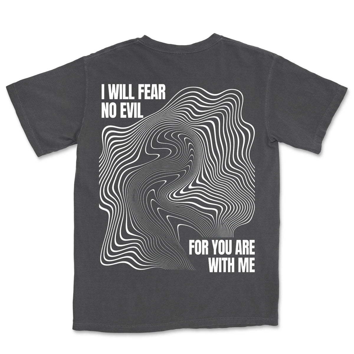 I Will Fear No Evil | Graphite back