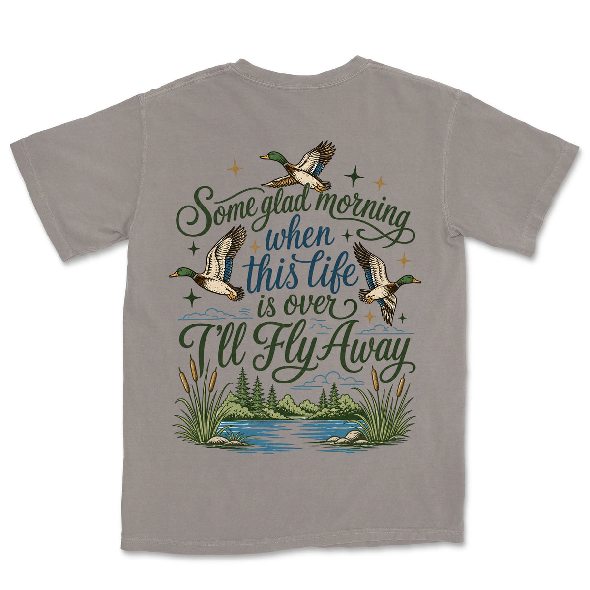 I'll Fly Away Mallards | Grey back