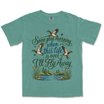 I'll Fly Away Mallards | Light Green front