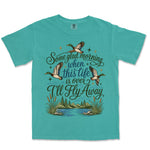 I'll Fly Away Mallards | Sea Foam front