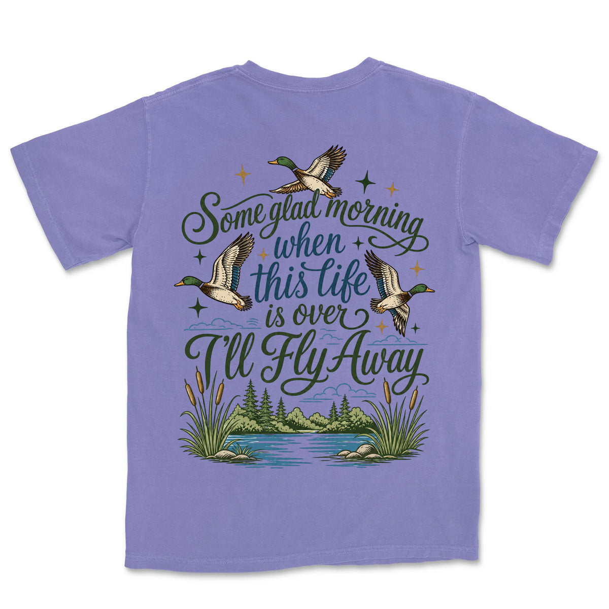 I'll Fly Away Mallards | Violet back