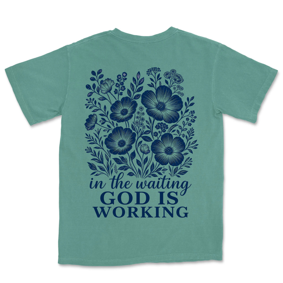 In The Waiting | Light Green back