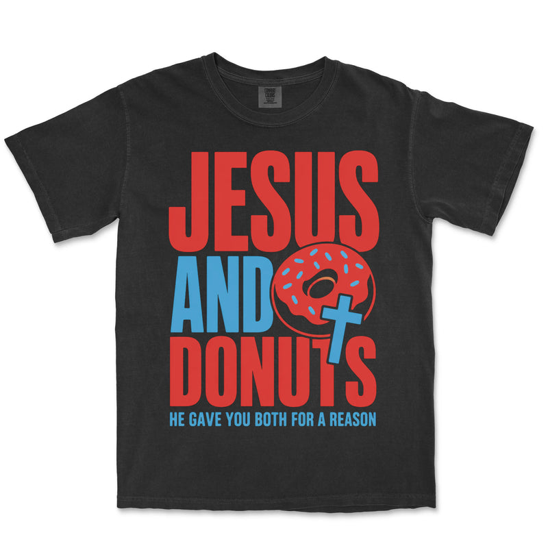 Jesus And Donuts | Black front