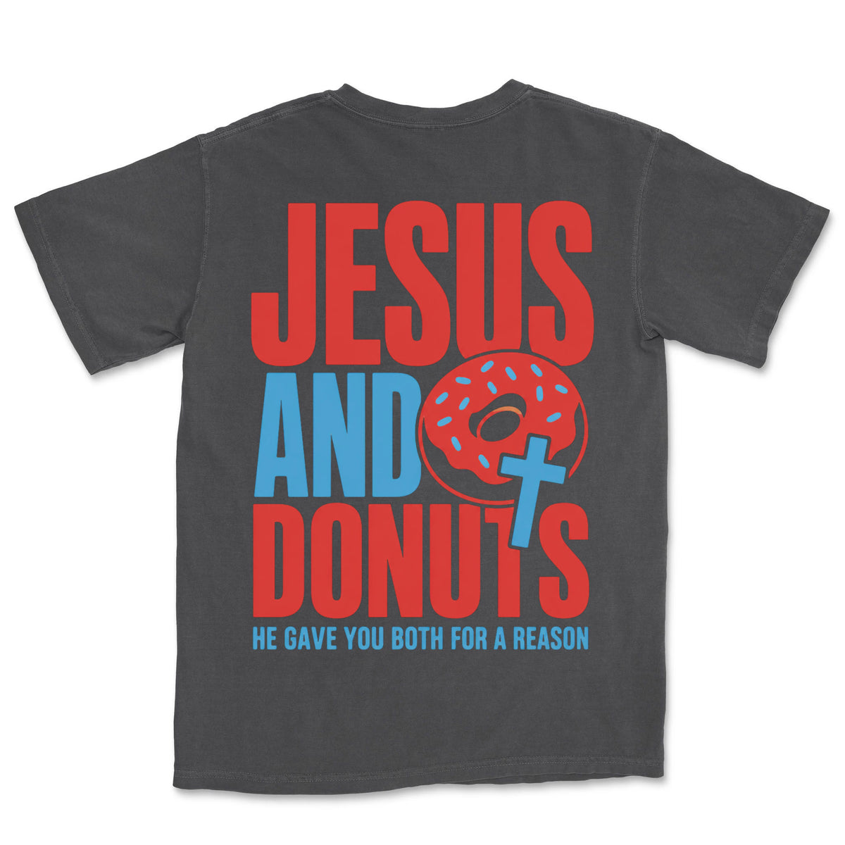 Jesus And Donuts | Graphite back
