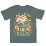 Jesus And The Beach | Blue Spruce front