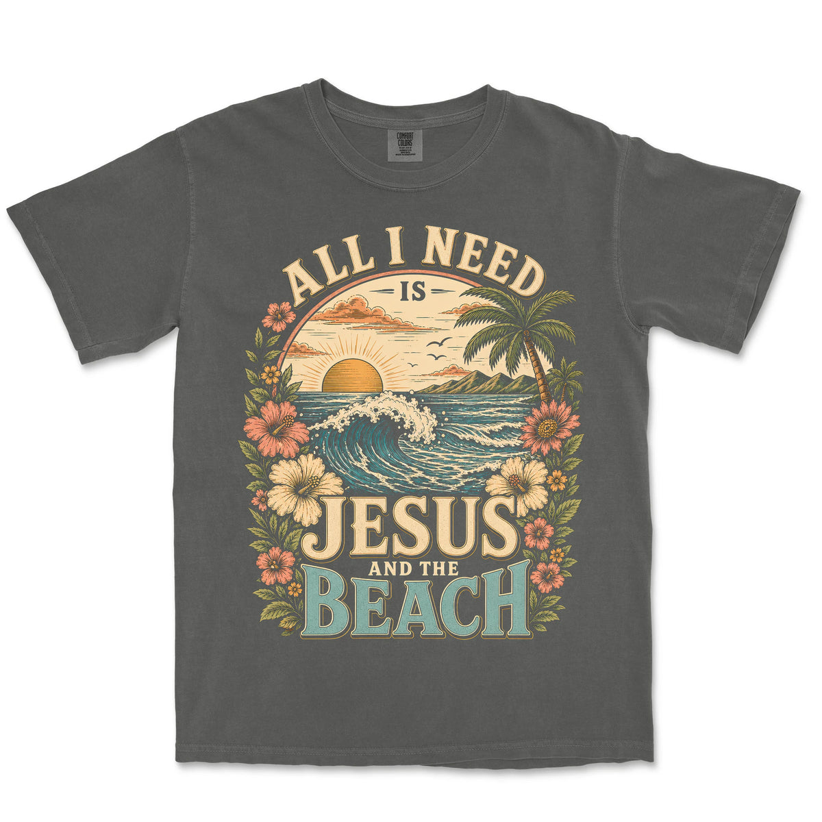Jesus And The Beach | Pepper front