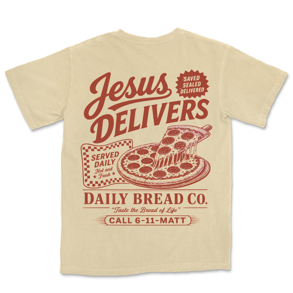 Jesus Delivers Daily Bread | Banana back