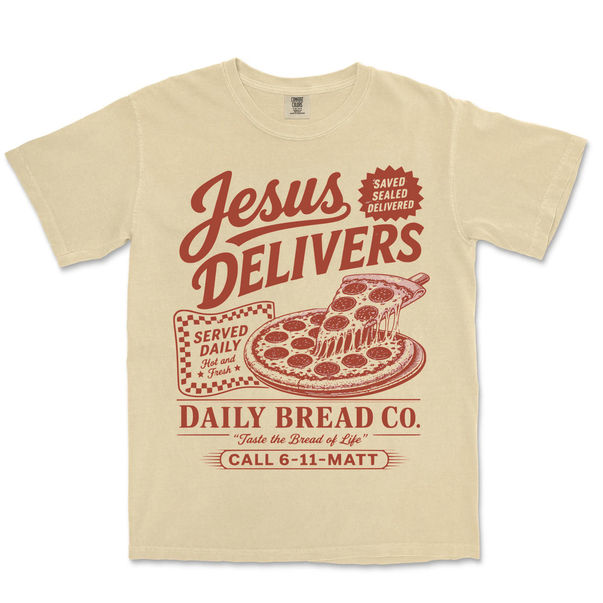 Jesus Delivers Daily Bread | Banana front