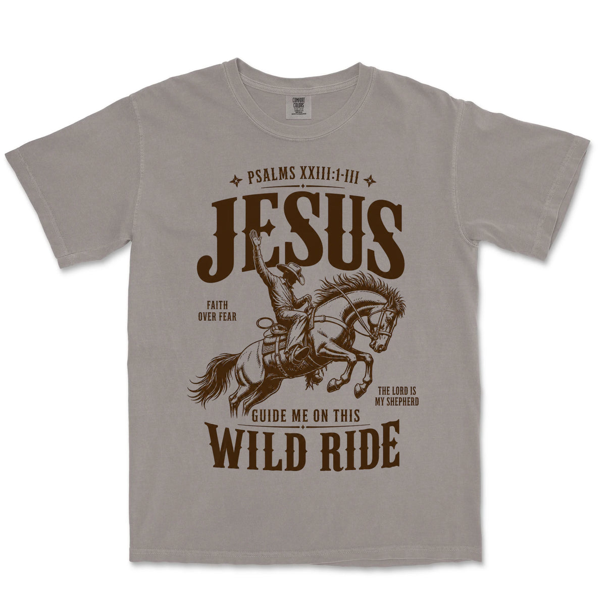 Jesus Guide Me Wild Ride | Grey front