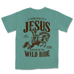 Jesus Guide Me Wild Ride | Light Green back