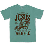 Jesus Guide Me Wild Ride | Light Green front