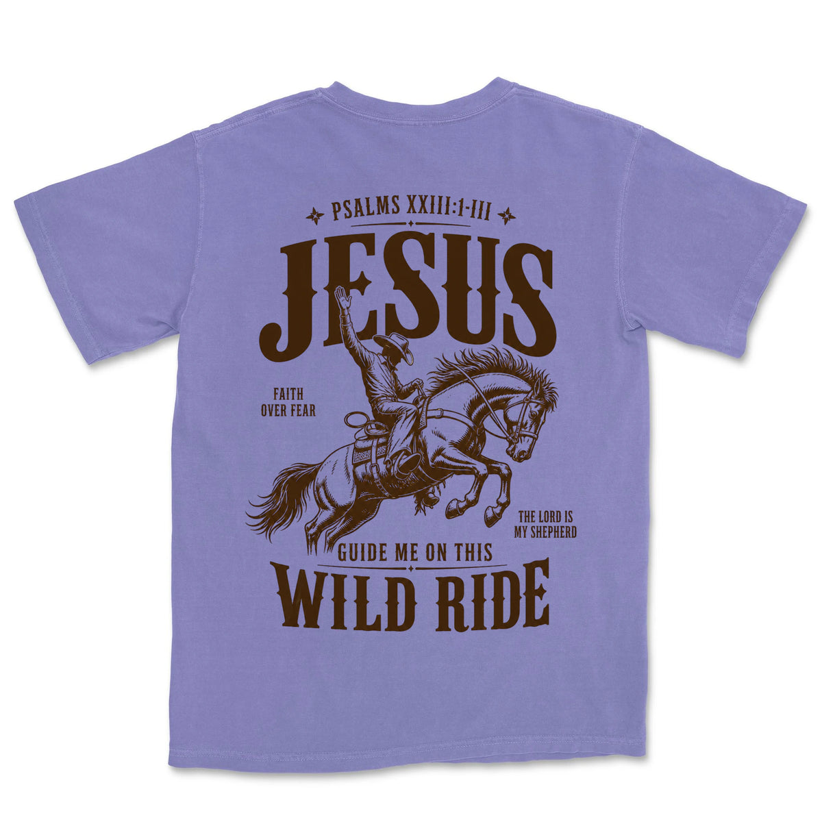 Jesus Guide Me Wild Ride | Violet back