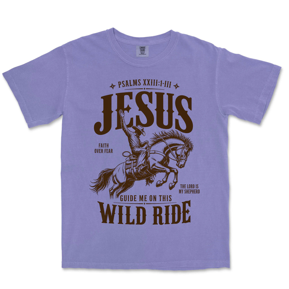 Jesus Guide Me Wild Ride | Violet front