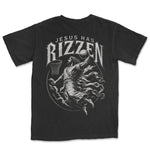 Jesus Has Rizzen Crest Tee | Black back
