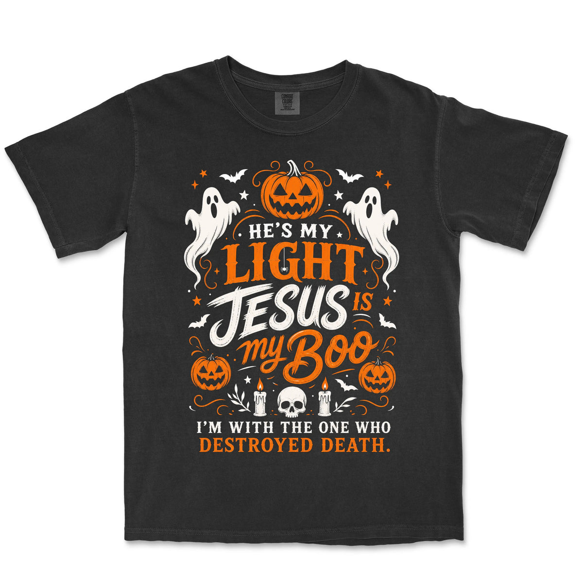 Jesus Is My Boo | Black front