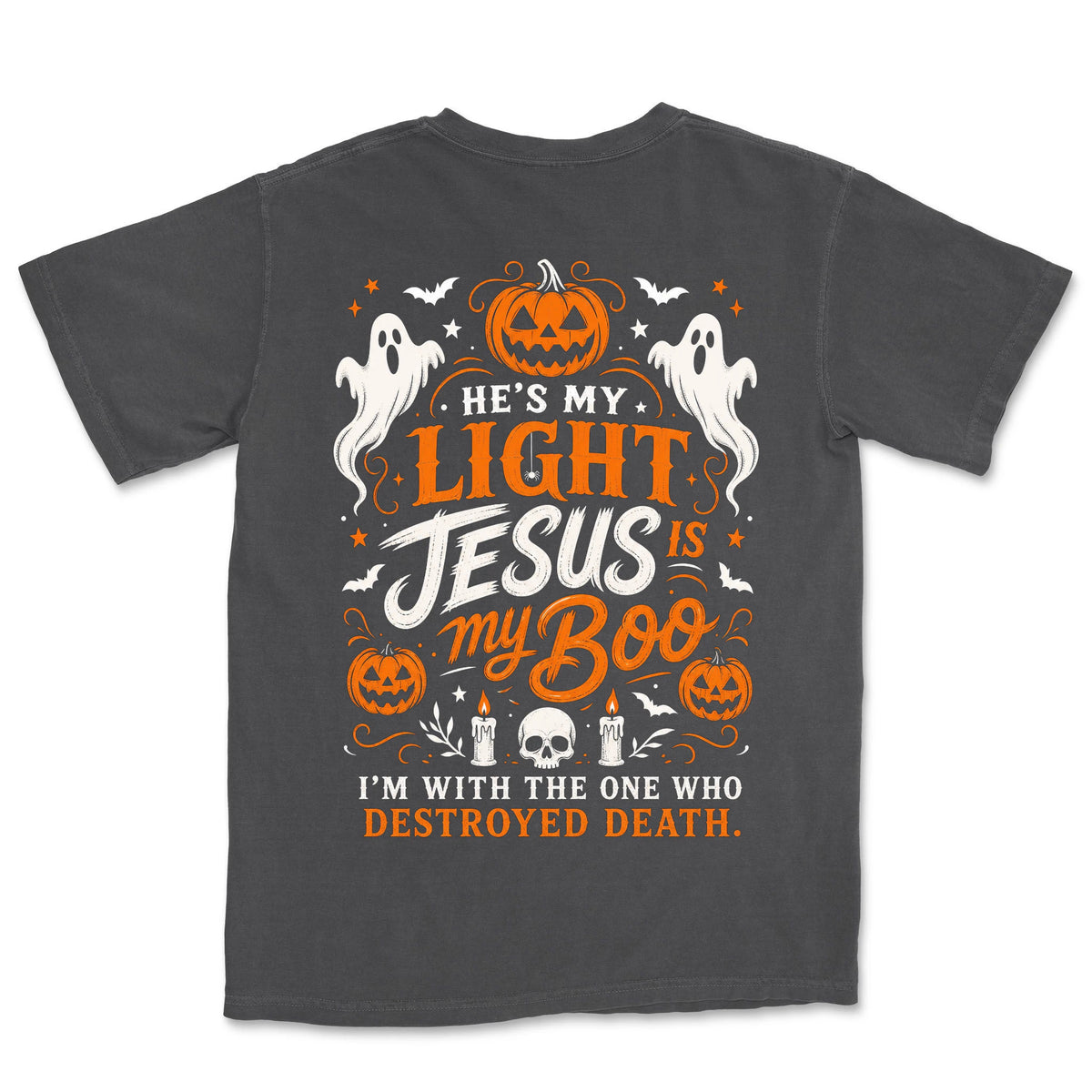 Jesus Is My Boo | Graphite back