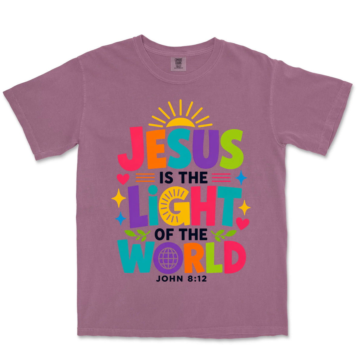 Jesus Light Of The World | Berry front