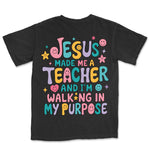 Teacher Purpose Groovy | Black back