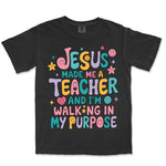 Teacher Purpose Groovy | Black front