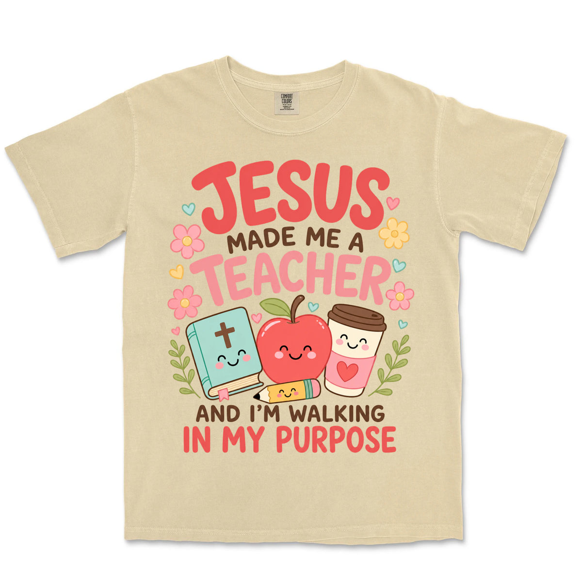 Jesus Made Me A Teacher | Banana front