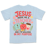 Jesus Made Me A Teacher | Hydrangea back