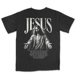 Jesus Open Arms | Black back