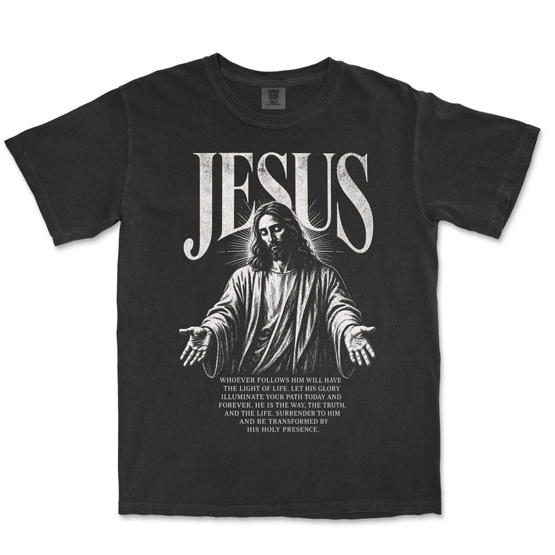 Jesus Open Arms | Black front