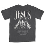 Jesus Open Arms | Graphite back