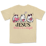 Jesus Thinks I'm A Delight Frogs | Banana back
