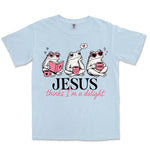 Jesus Thinks I'm A Delight Frogs | Hydrangea front