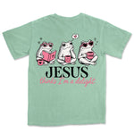 Jesus Thinks I'm A Delight Frogs | Island Reef back