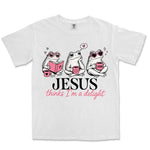 Jesus Thinks I'm A Delight Frogs | White front
