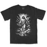 Walking On Water Engraving | Black front